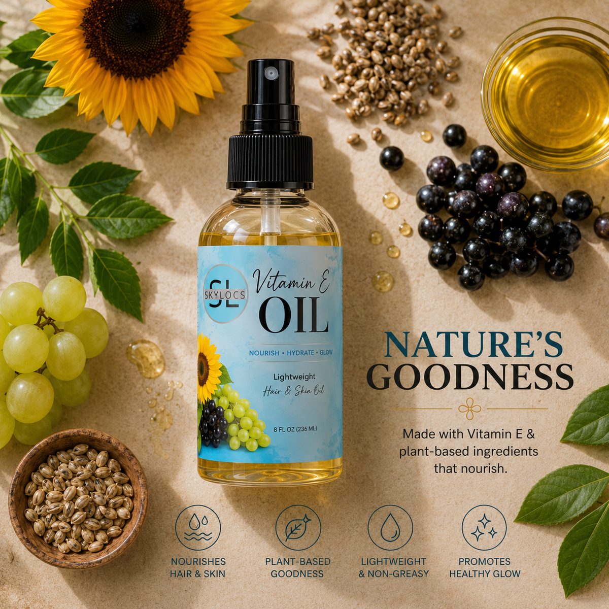 Daily Nourish Vitamin E Spray